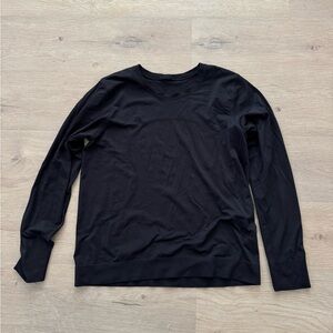 Lululemon Swiftly Relaxed Long Sleeve Top Black 10